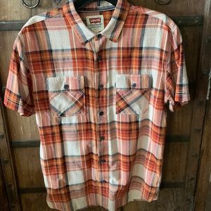 Levi's Short Sleeve Casual Button-Down Shirt